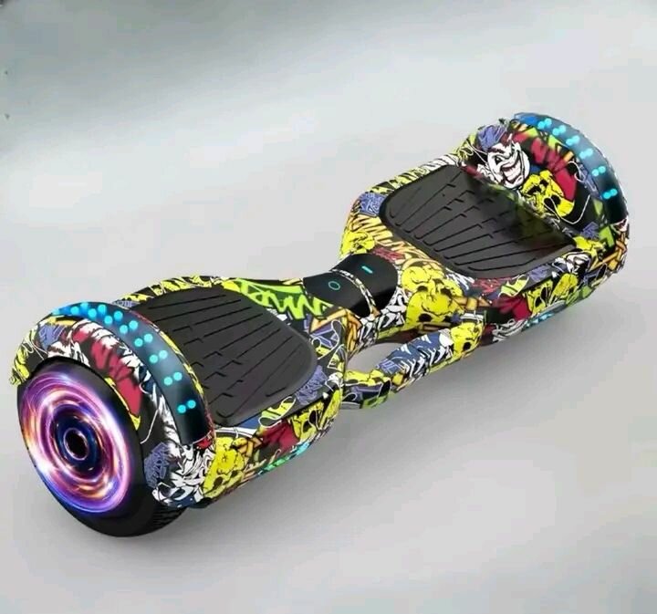 Hoverboard lumineux graffitis