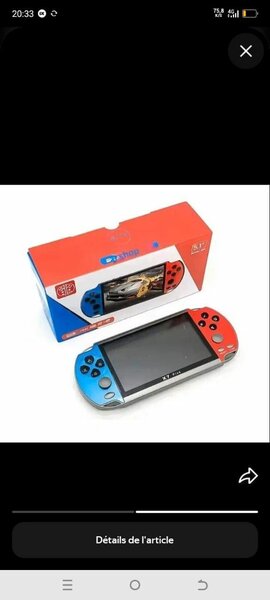 Console de jeu portable Gamepad