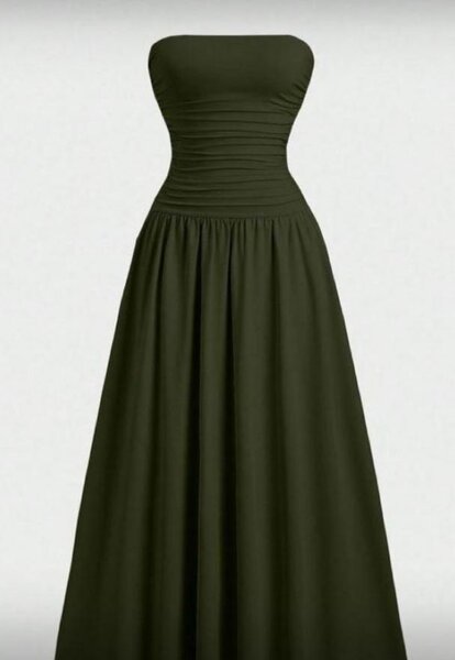 Robe longue bustier élégante