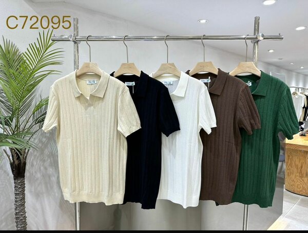 Polos homme élégants en coton