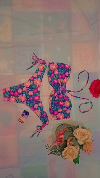 Maillot de bain fleuri
