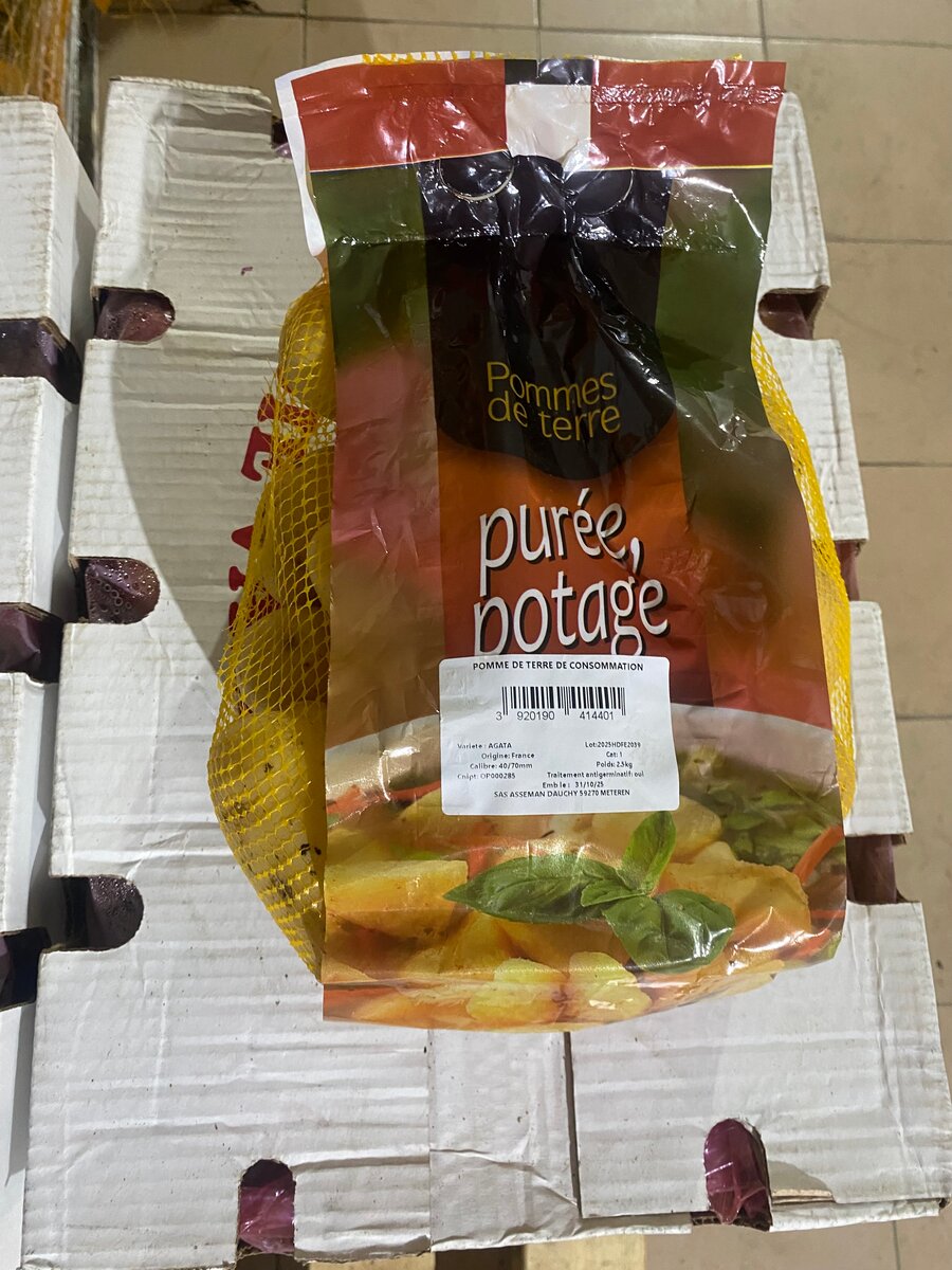 Pommes de Terre variées