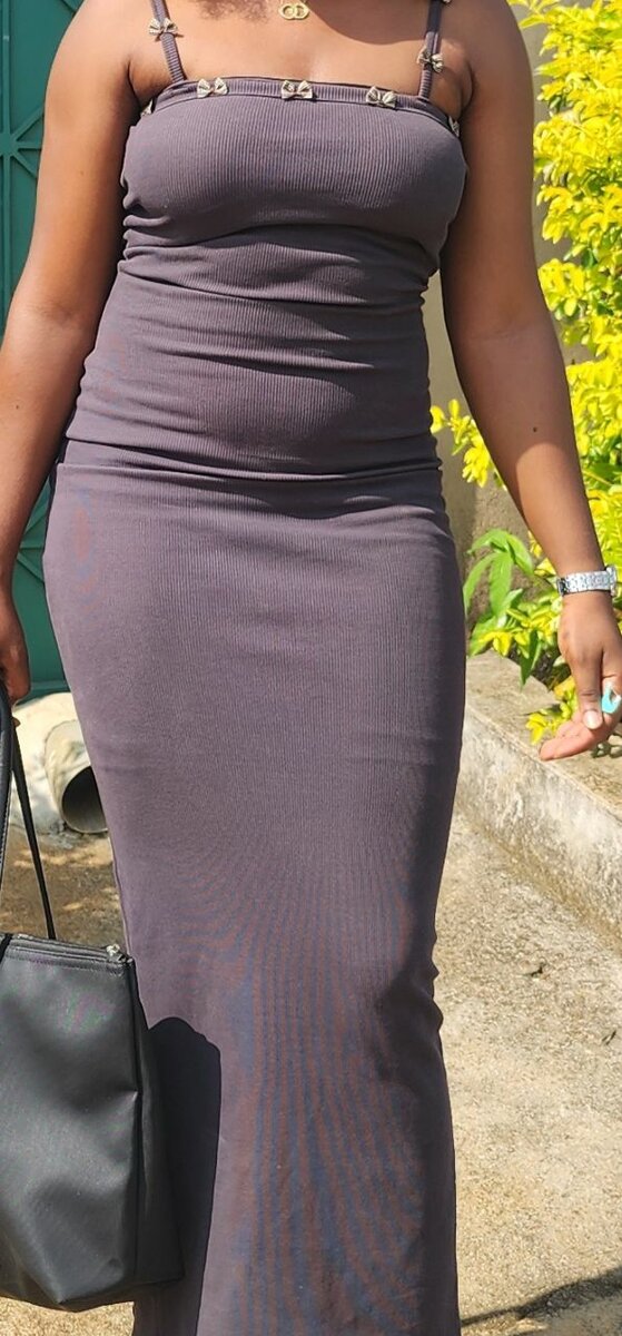 Robe longue moulante élégante