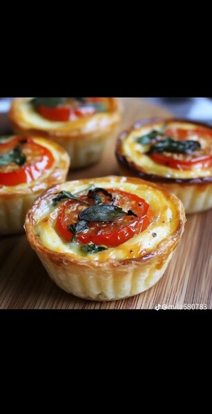 Mini quiches aux légumes