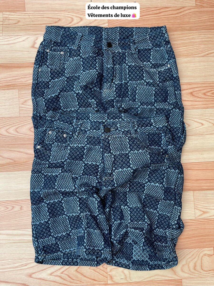 Shorts imprimés géométriques stylés