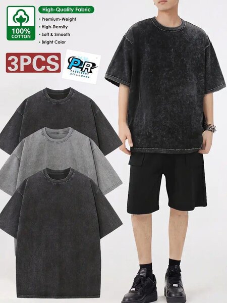 T-shirts oversize coton hommes