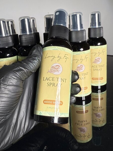 Spray teinté pour lace