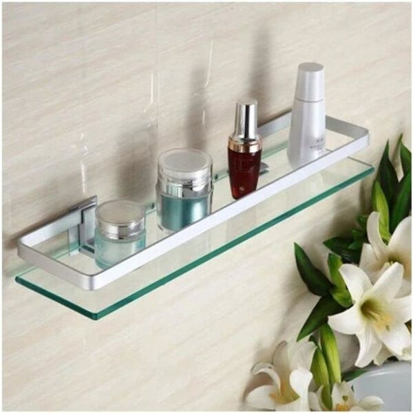 Étagère murale en verre moderne