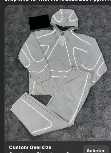 Ensemble Jogging Réfléchissant