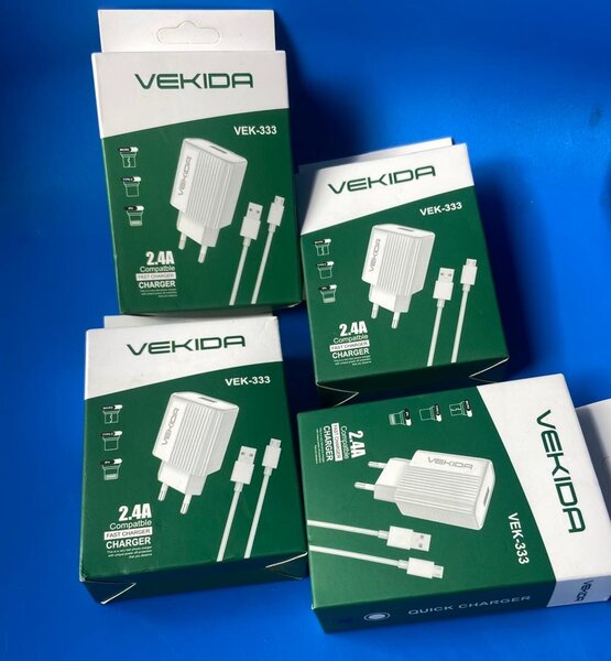 Chargeur Rapide USB 2.4A VEK-333