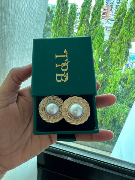 Boucles d'oreilles en perles