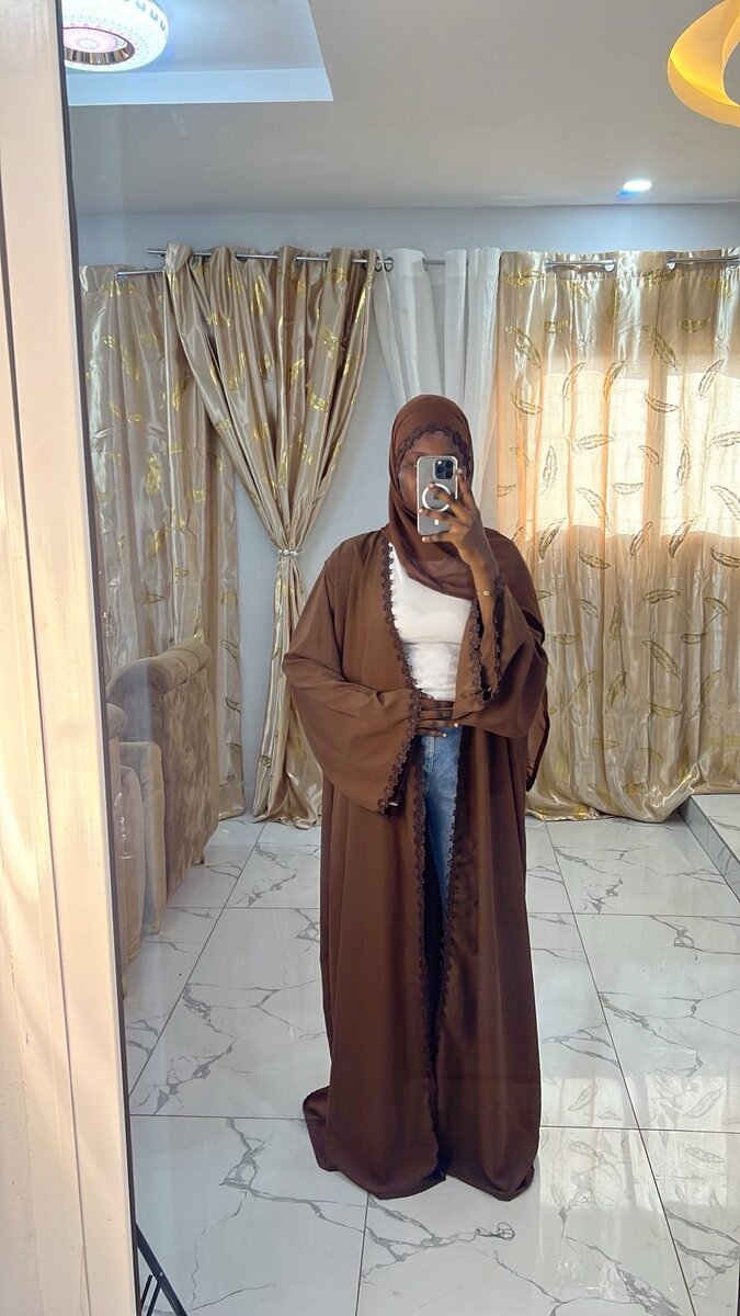 Ensemble Hijab et Kimono