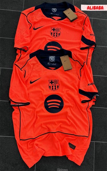 Maillot de Foot Barcelone Orange