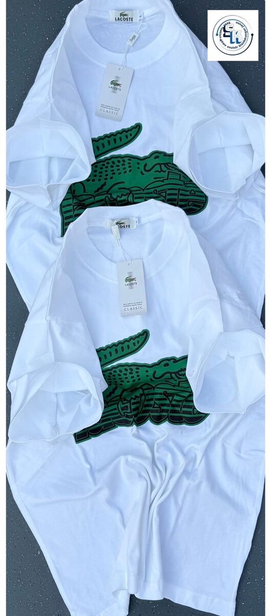 T-shirt homme blanc avec logo