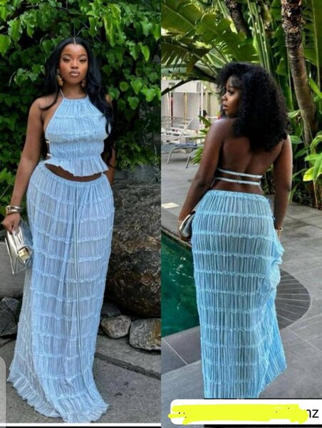 Robe longue dos nu élégante