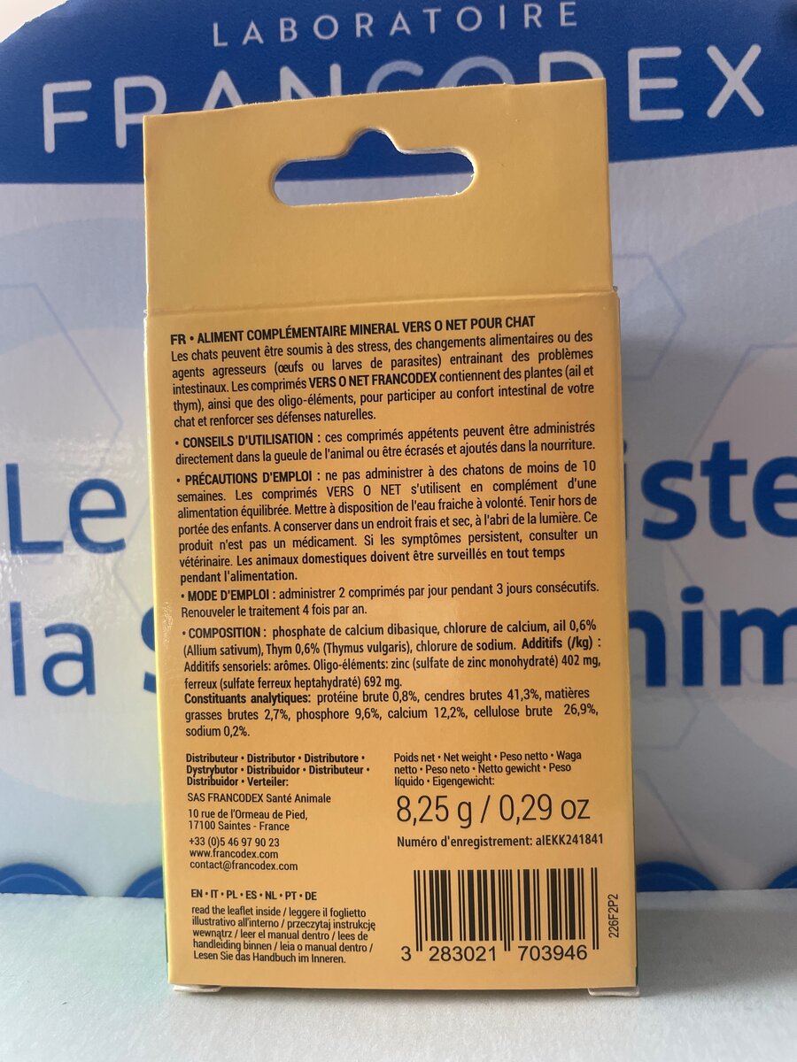 FRANCODEX Vers O Net Chats