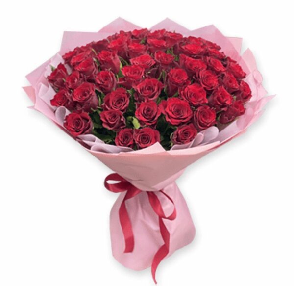 Bouquet de roses rouges luxueux