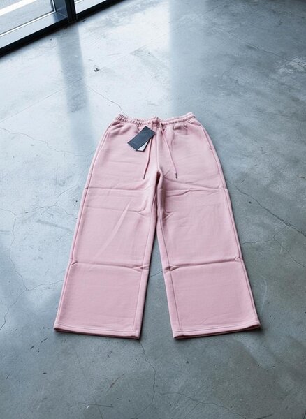 Pantalon large rose femme