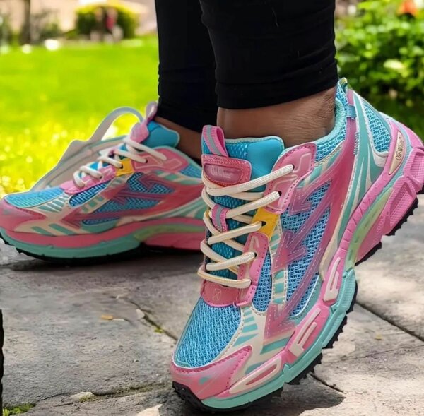 Chaussures de sport pastel pour femmes