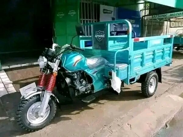 Tricycle motorisé APSONIC bleu