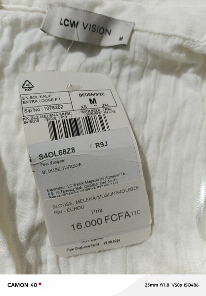 Chemise blanche LC Waikiki