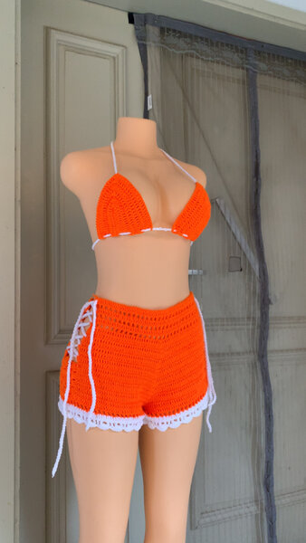 Ensemble bikini crochet