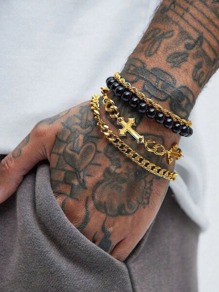 Bracelet en cuir élégant