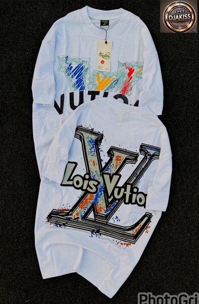 T-shirt Louis Vuitton homme blanc