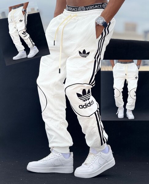 Pantalon de survêtement blanc