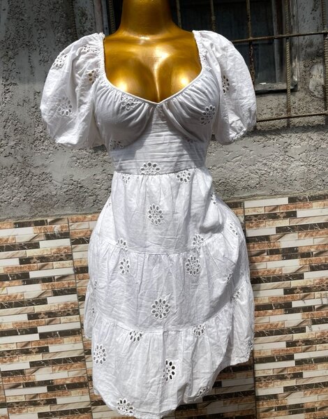 Robe Blanche Bohème Chic