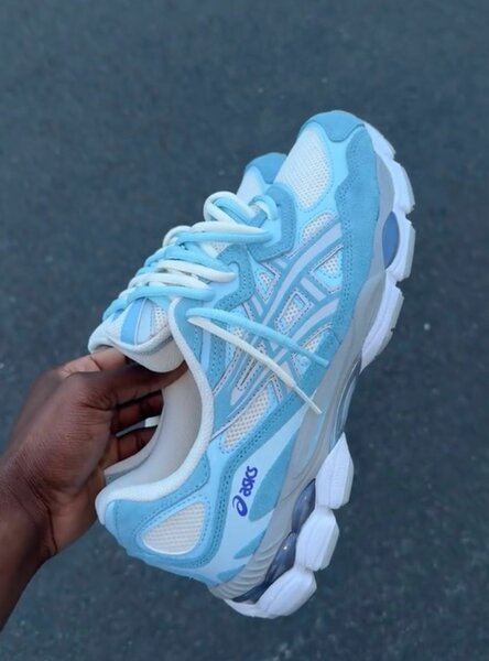Sneakers de course bleu Asics