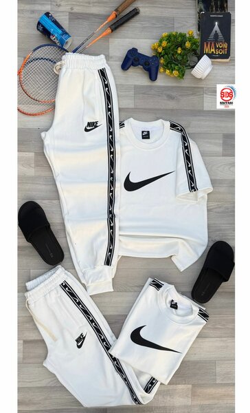 Ensemble survêtement Nike blanc homme