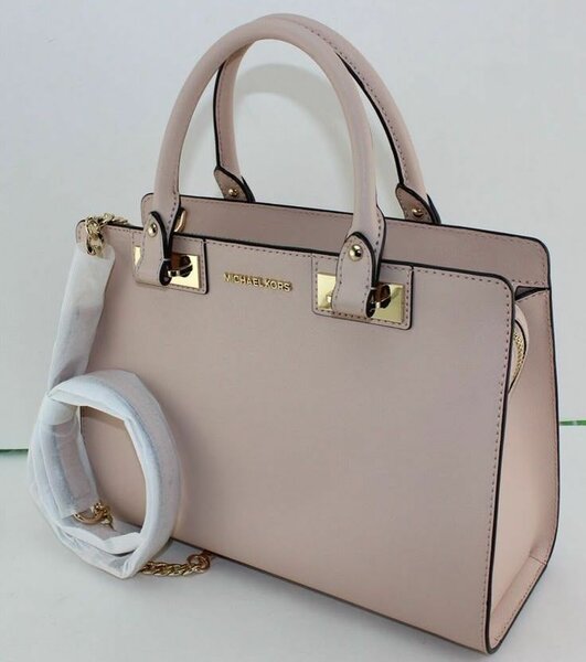 Sac à main Michael Kors en cuir rose