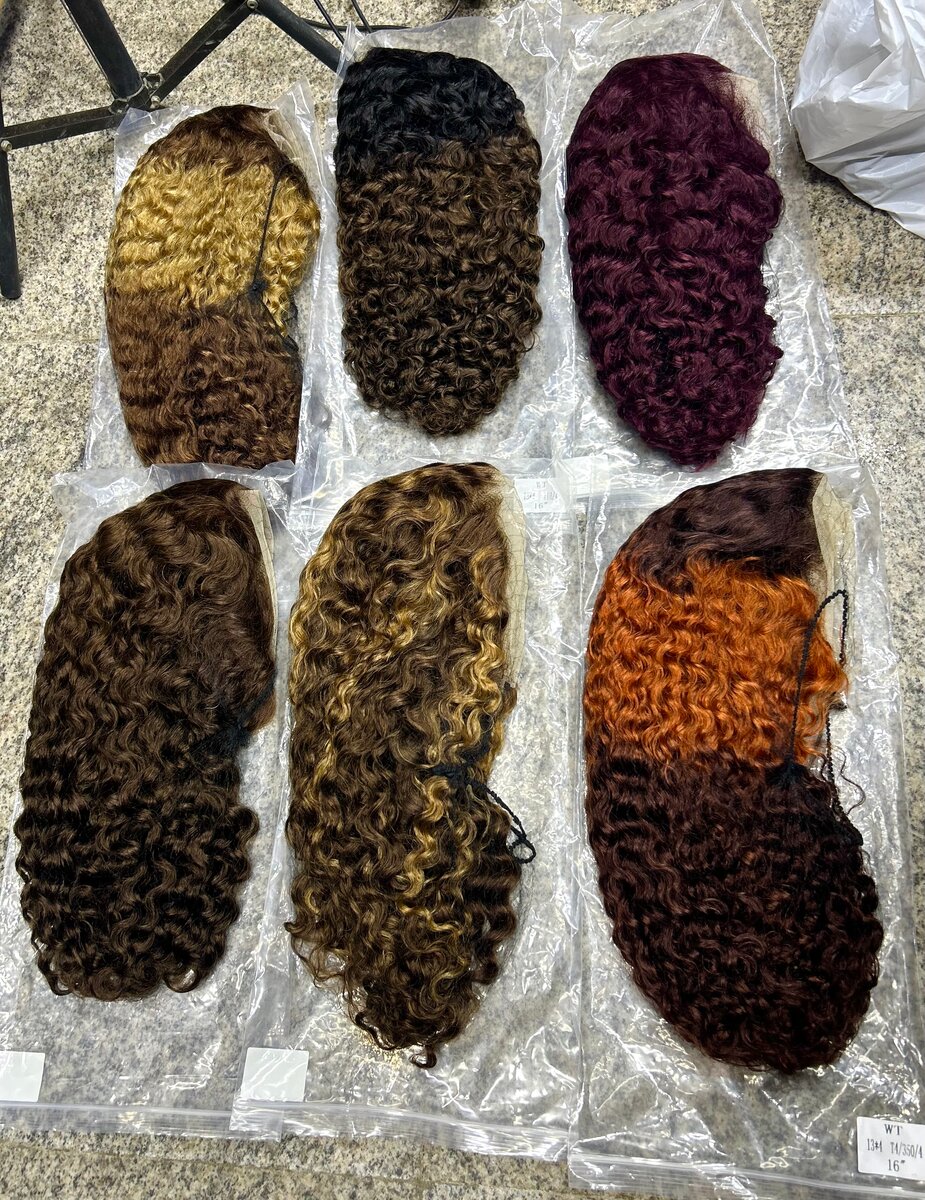 Perruque Dentelle 13x6 Bouclée