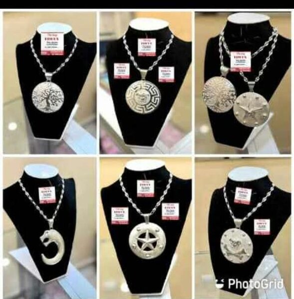 Colliers Pendentifs en Acier Ino