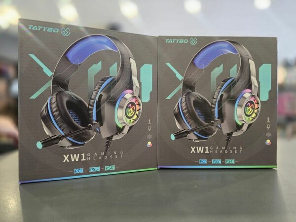 TATYBO Casque Gaming Filaire XW1 - Noir