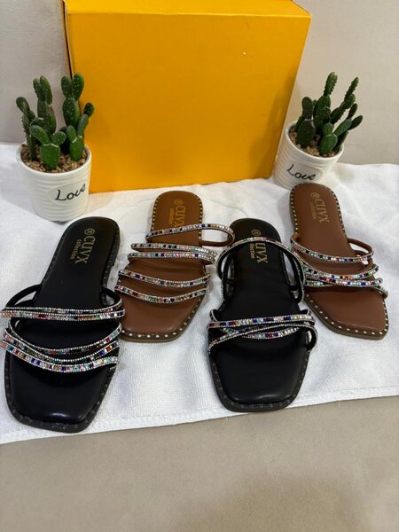 Sandales Strass Élégantes