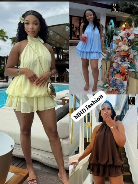 Robe d'été fluide élégante