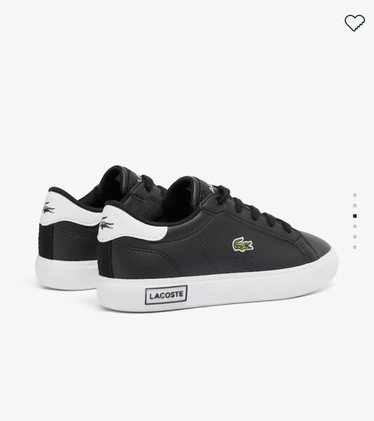 Sneakers Lacoste en cuir