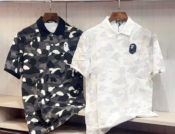 Polo camouflage tendance