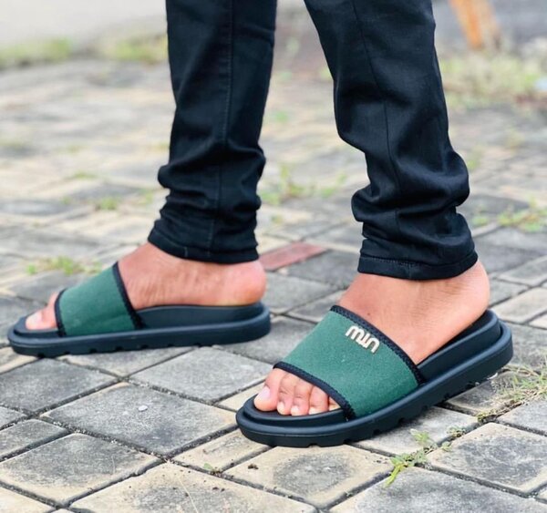 Mules homme en caoutchouc