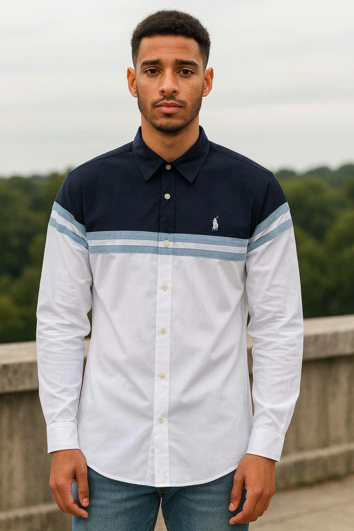 Chemise Homme à Rayures Élégante