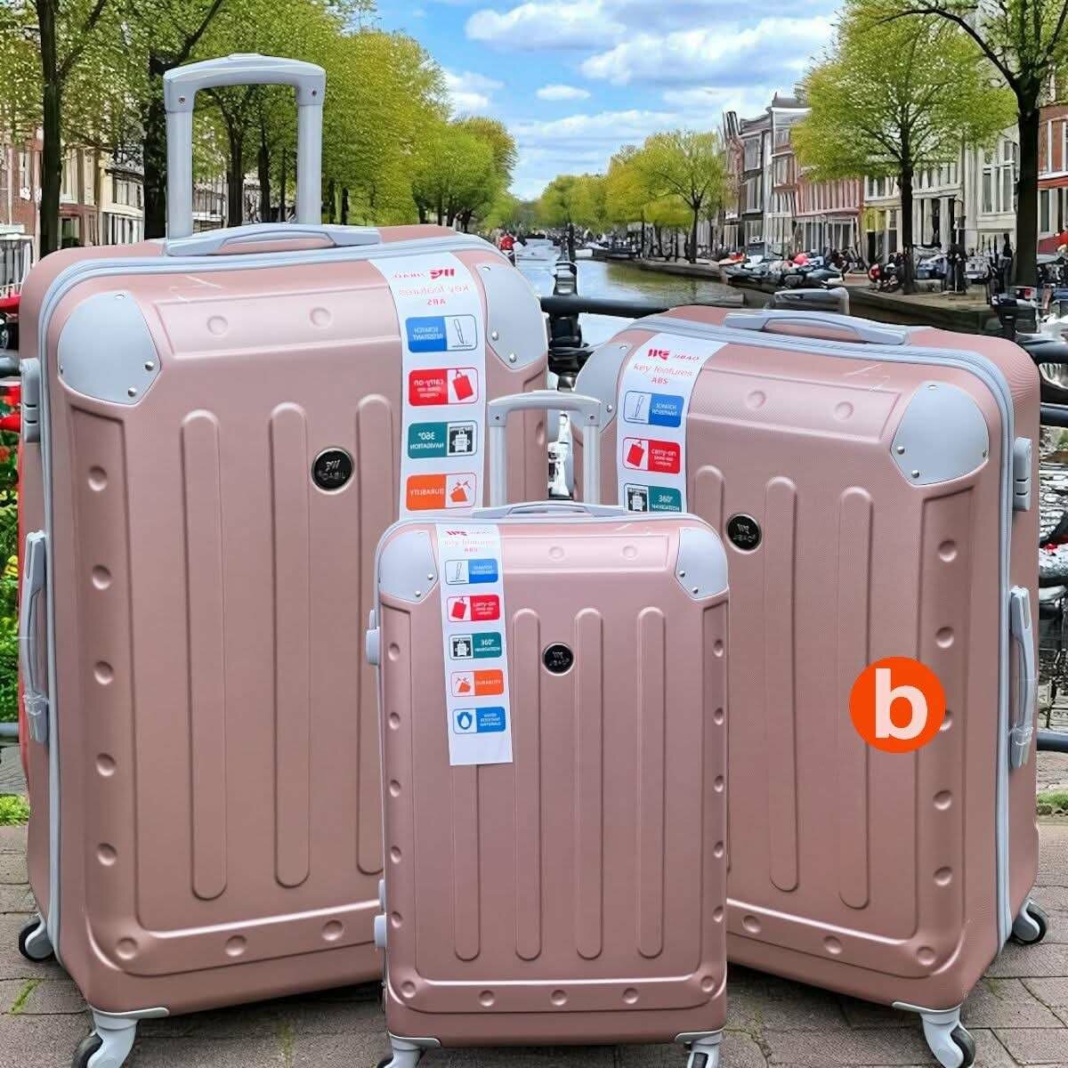 Valise rigide ABS ensemble de 3