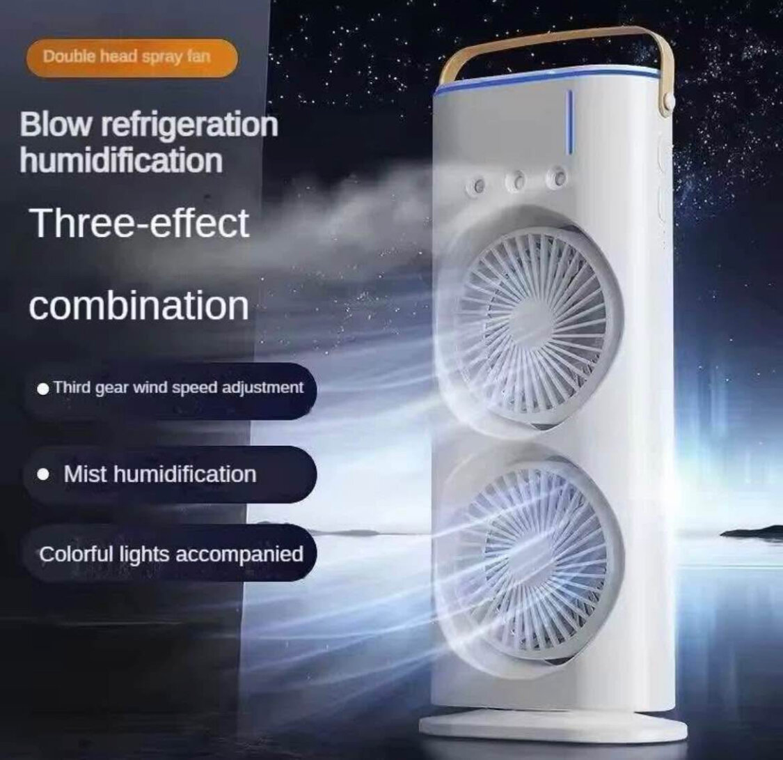 Mini ventilateur humidificateur d'air