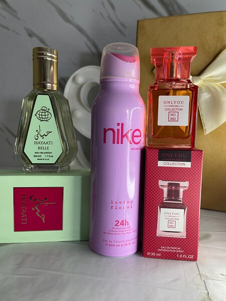 Parfum femme Nike et Only You