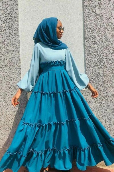 Robe Élégante Longue Hijab