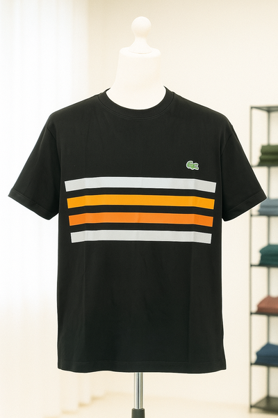T-shirt Lacoste à Rayures Homme