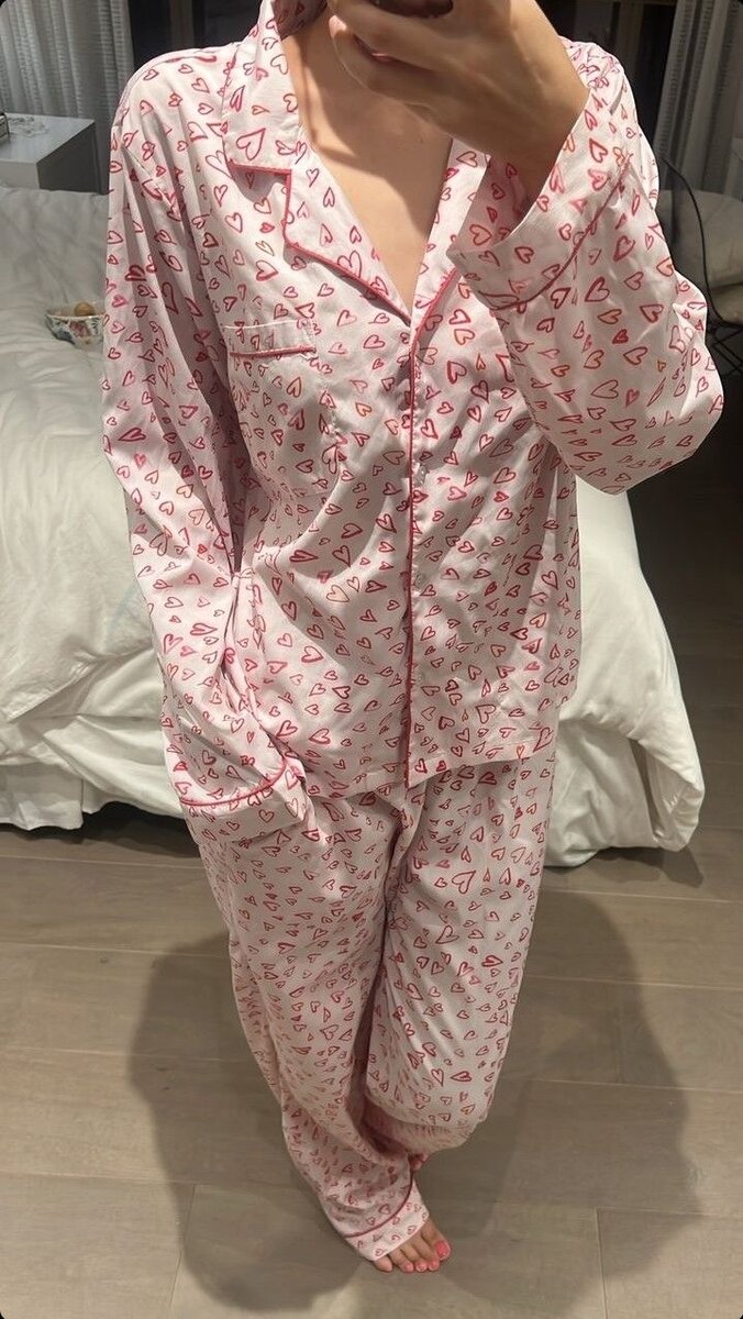 Ensemble pyjama femme en soie
