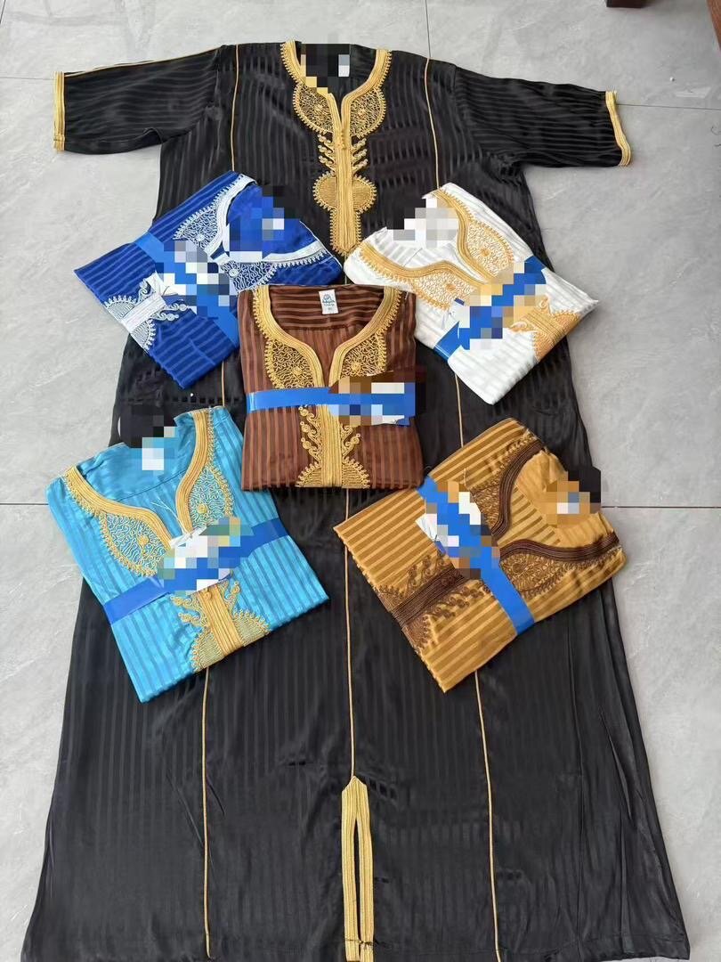 Gandoura marocaine luxe