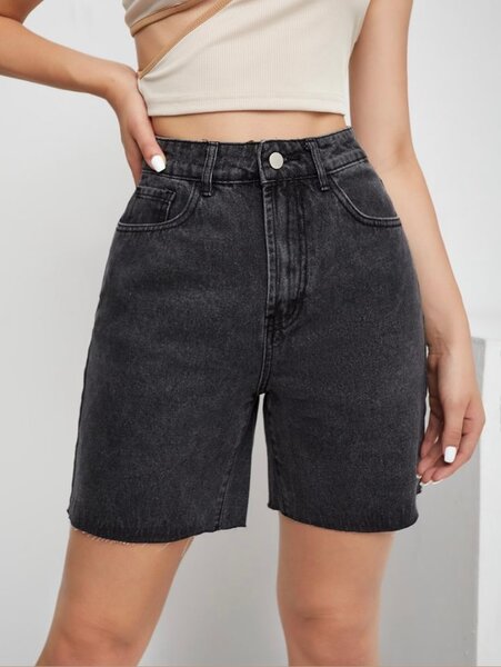 culottes  jean noir